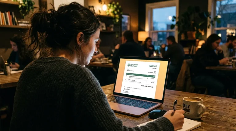 Ukázka vygenerované faktury online v PDF formátu s QR kódem